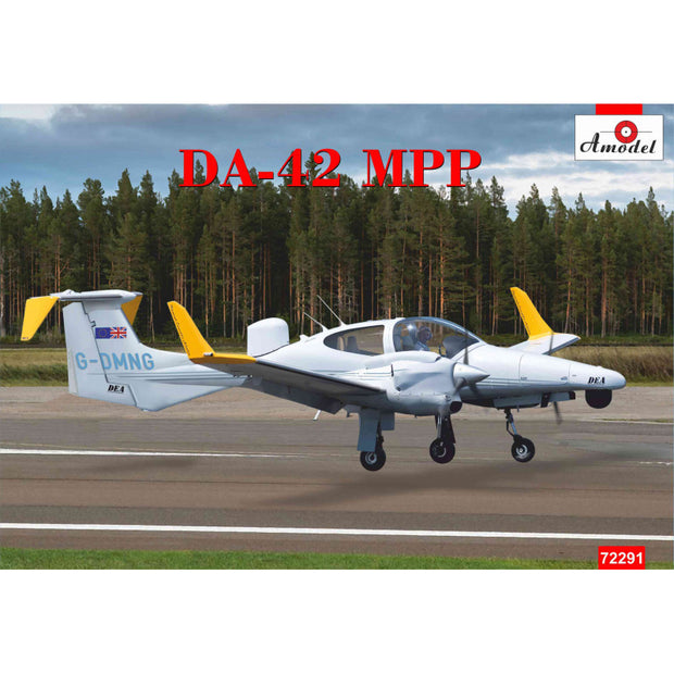 Aircraft Diamond DA42 MPP Scale 1:72 Amodel AMO72291 Plastic Airplane Model Kit
