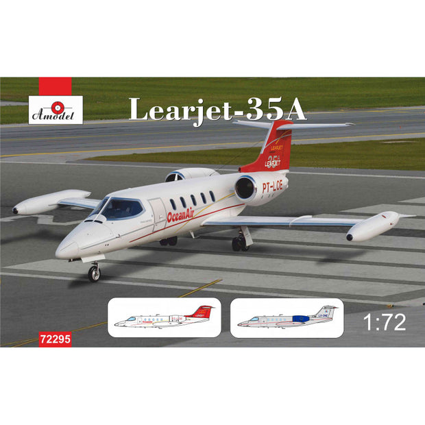 Aircraft Learjet-35A Scale 1:72 Amodel AMO72295 Plastic Airplane Model Kit