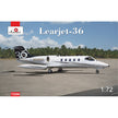 Passenger aircraft Learjet-35 Scale 1:72 Amodel AMO72296 Plastic Airplane Model Kit