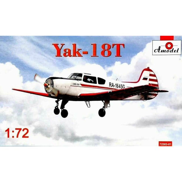 Yakovlev Yak-18T Scale 1:72 Amodel AMO72303-01 Scale Model Kit