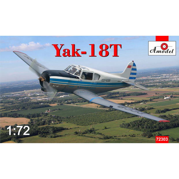 Yakovlev Yak-18T Scale 1:72 Amodel AMO72303 Scale Model Kit