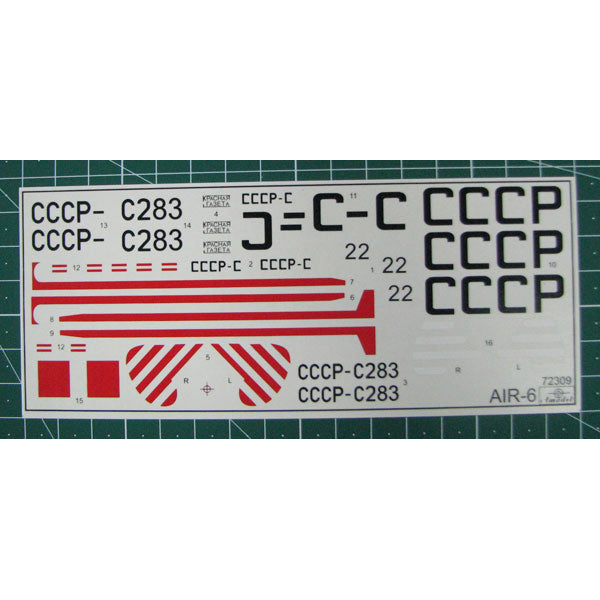 AIR-6 Soviet monoplane on skis Scale 1:72 Amodel AMO72309 Plastic Airplane Model Kit