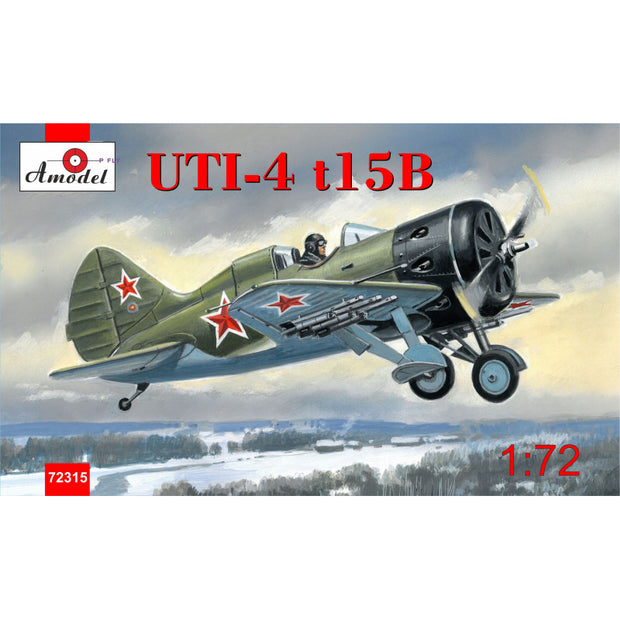 Polikarpov UTI-4 t15B fighter Scale 1:72 Amodel AMO72315 Scale Model Kit
