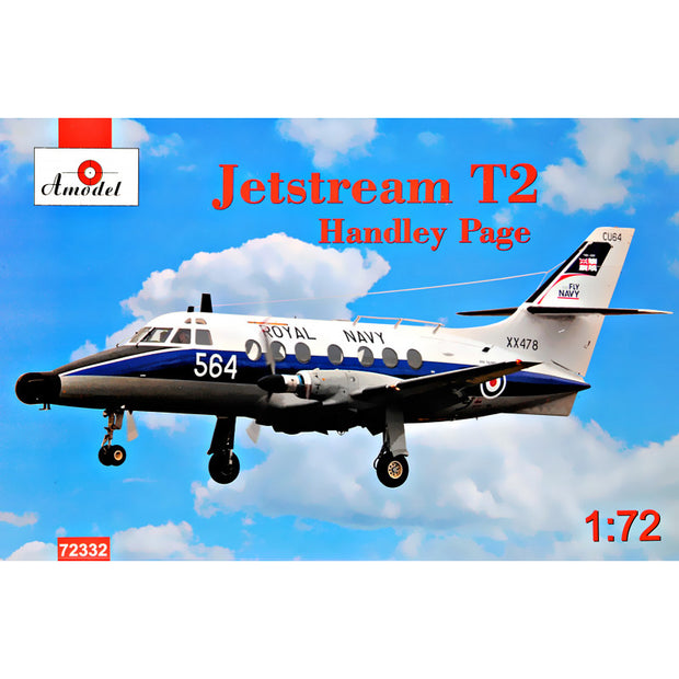 Jetstream T2 "Handley Page" Scale 1:72 Amodel AMO72332 Plastic Airplane Model Kit