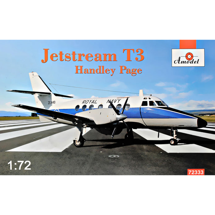 Jetstream T3 "Handley Page" Scale 1:72 Amodel AMO72333 Plastic Airplane Model Kit