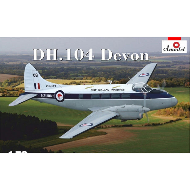 DH.104 "Devon" Scale 1:72 Amodel AMO72334 Plastic Airplane Model Kit