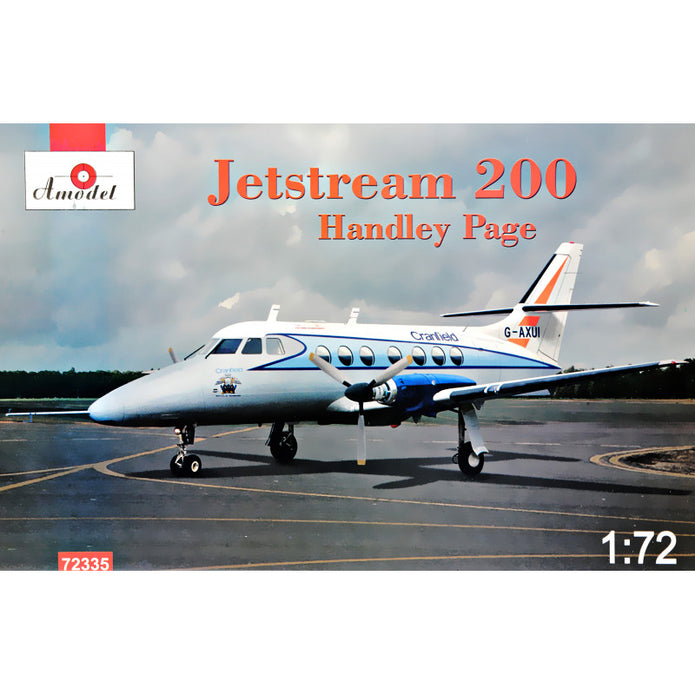 Jetstream 200 "Handley Page" Scale 1:72 Amodel AMO72335 Plastic Airplane Model Kit