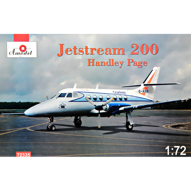 Jetstream 200 "Handley Page" Scale 1:72 Amodel AMO72335 Plastic Airplane Model Kit