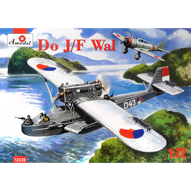 Dornier Do J/F Wal, East India war Scale 1:72 Amodel AMO72339 Plastic Airplane Model Kit
