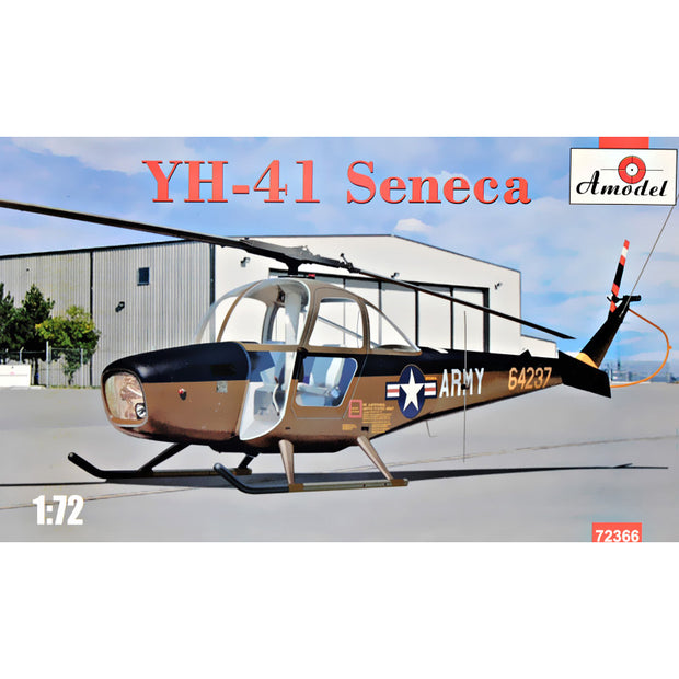 Helicopter Cessna YH-41 SENECA helicopter Scale 1:72 Amodel AMO72366 Plastic Helicopter Model Kit