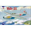 Yak-21 Soviet jet fighter Scale 1:72 Amodel AMO7247 Plastic Airplane Model Kit