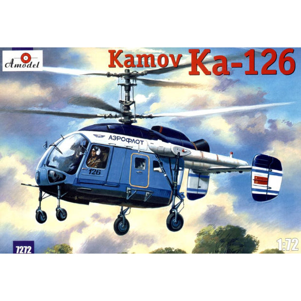 Ka-126 Soviet light helicopter Scale 1:72 Amodel AMO7272 Plastic Helicopter Model Kit