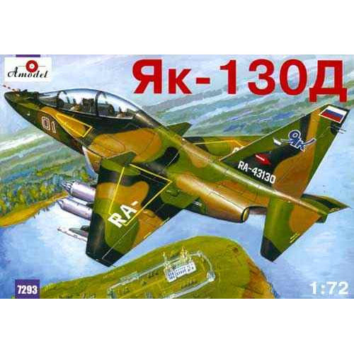Yak-130D Russian modern trainer aircraft Scale 1:72 Amodel AMO7293 Plastic Airplane Model Kit