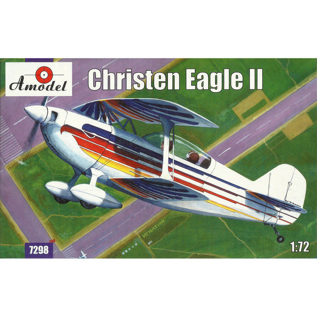 Christen Eagle II Scale 1:72 Amodel AMO7298 Plastic Airplane Model Kit