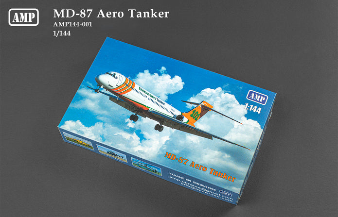 McDonnell-Douglas MD-87 Erickson Aero Tanker Scale 1:144 AMP 144001 Plastic Model Aircraft Kit