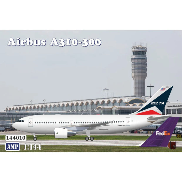 Airbus A310-300 Delta Air Lines & FedEx Scale 1:144 AMP 144009 Plastic Model Aircraft Kit