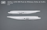 Airbus A310-300 Delta Air Lines & FedEx Scale 1:144 AMP 144009 Plastic Model Aircraft Kit