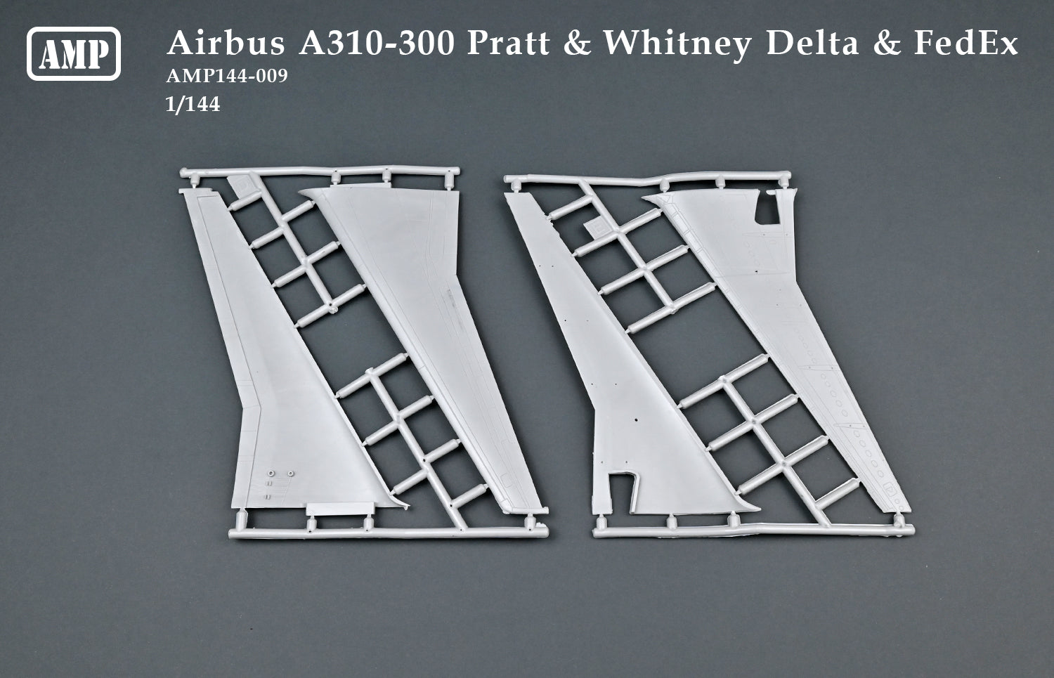 Airbus A310-300 Delta Air Lines & FedEx Scale 1:144 AMP 144009 Plastic Model Aircraft Kit