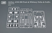 Airbus A310-300 Delta Air Lines & FedEx Scale 1:144 AMP 144009 Plastic Model Aircraft Kit