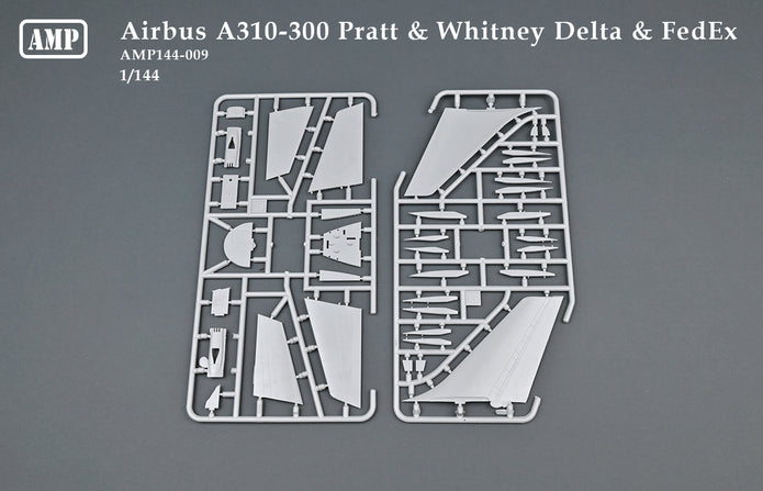 Airbus A310-300 Delta Air Lines & FedEx Scale 1:144 AMP 144009 Plastic Model Aircraft Kit
