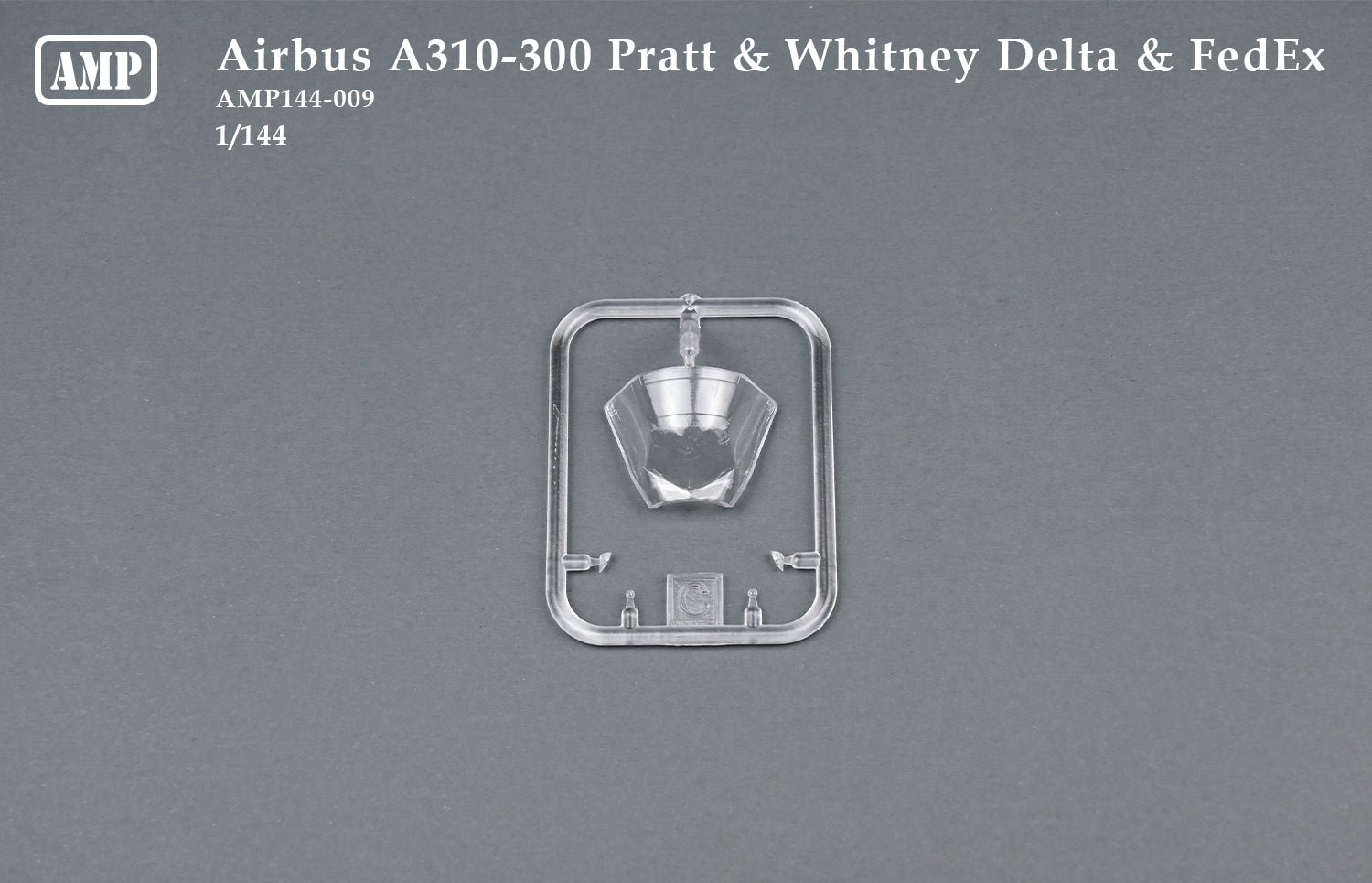 Airbus A310-300 Delta Air Lines & FedEx Scale 1:144 AMP 144009 Plastic Model Aircraft Kit