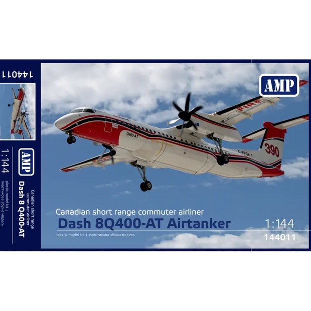 Dash 8Q400-MR Airtanker Scale 1:144 AMP 144011 Plastic Model Aircraft Kit