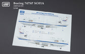 Boeing B-747SP Stratospheric Observatory For Infrared Astronomy (SOFIA) Scale 1:144 AMP 144014 Plastic Model Aircraft Kit