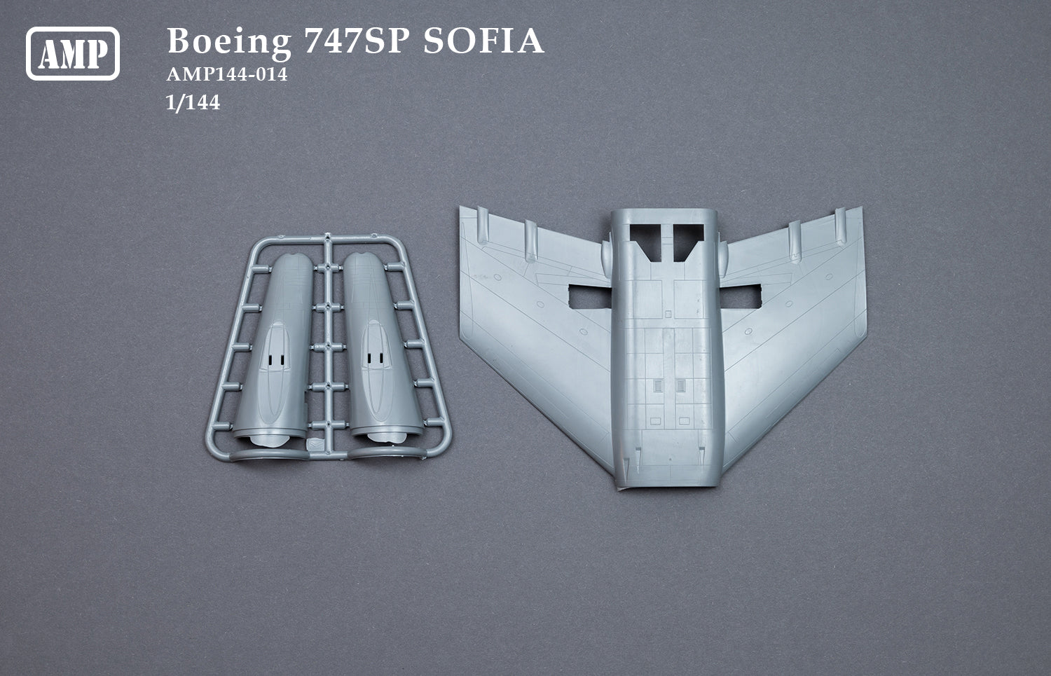 Boeing B-747SP Stratospheric Observatory For Infrared Astronomy (SOFIA) Scale 1:144 AMP 144014 Plastic Model Aircraft Kit
