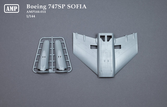 Boeing B-747SP Stratospheric Observatory For Infrared Astronomy (SOFIA) Scale 1:144 AMP 144014 Plastic Model Aircraft Kit