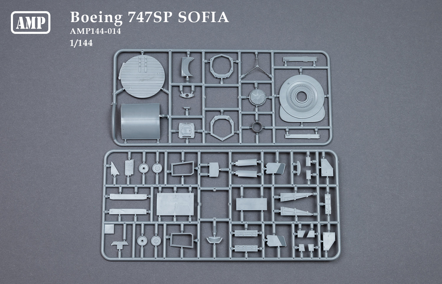 Boeing B-747SP Stratospheric Observatory For Infrared Astronomy (SOFIA) Scale 1:144 AMP 144014 Plastic Model Aircraft Kit