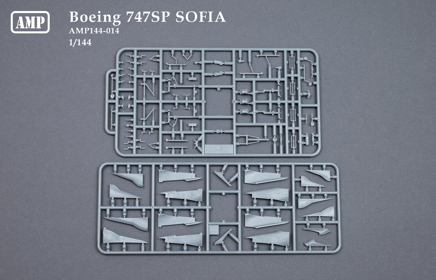 Boeing B-747SP Stratospheric Observatory For Infrared Astronomy (SOFIA) Scale 1:144 AMP 144014 Plastic Model Aircraft Kit