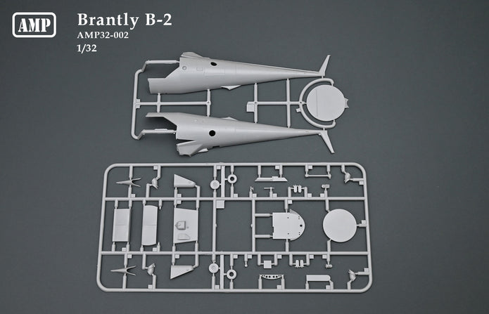 Brantly B-2 Scale 1:32 AMP 32002 Plastic Model Helicopter Kit