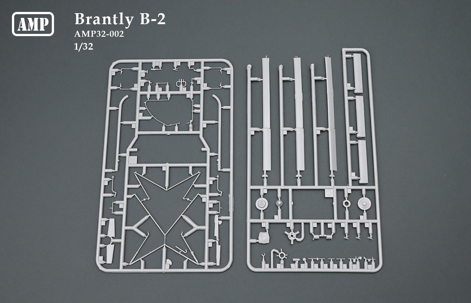 Brantly B-2 Scale 1:32 AMP 32002 Plastic Model Helicopter Kit