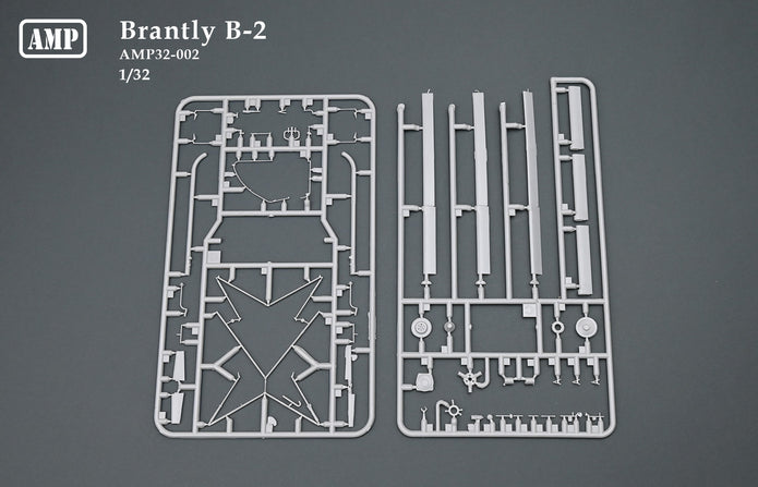 Brantly B-2 Scale 1:32 AMP 32002 Plastic Model Helicopter Kit