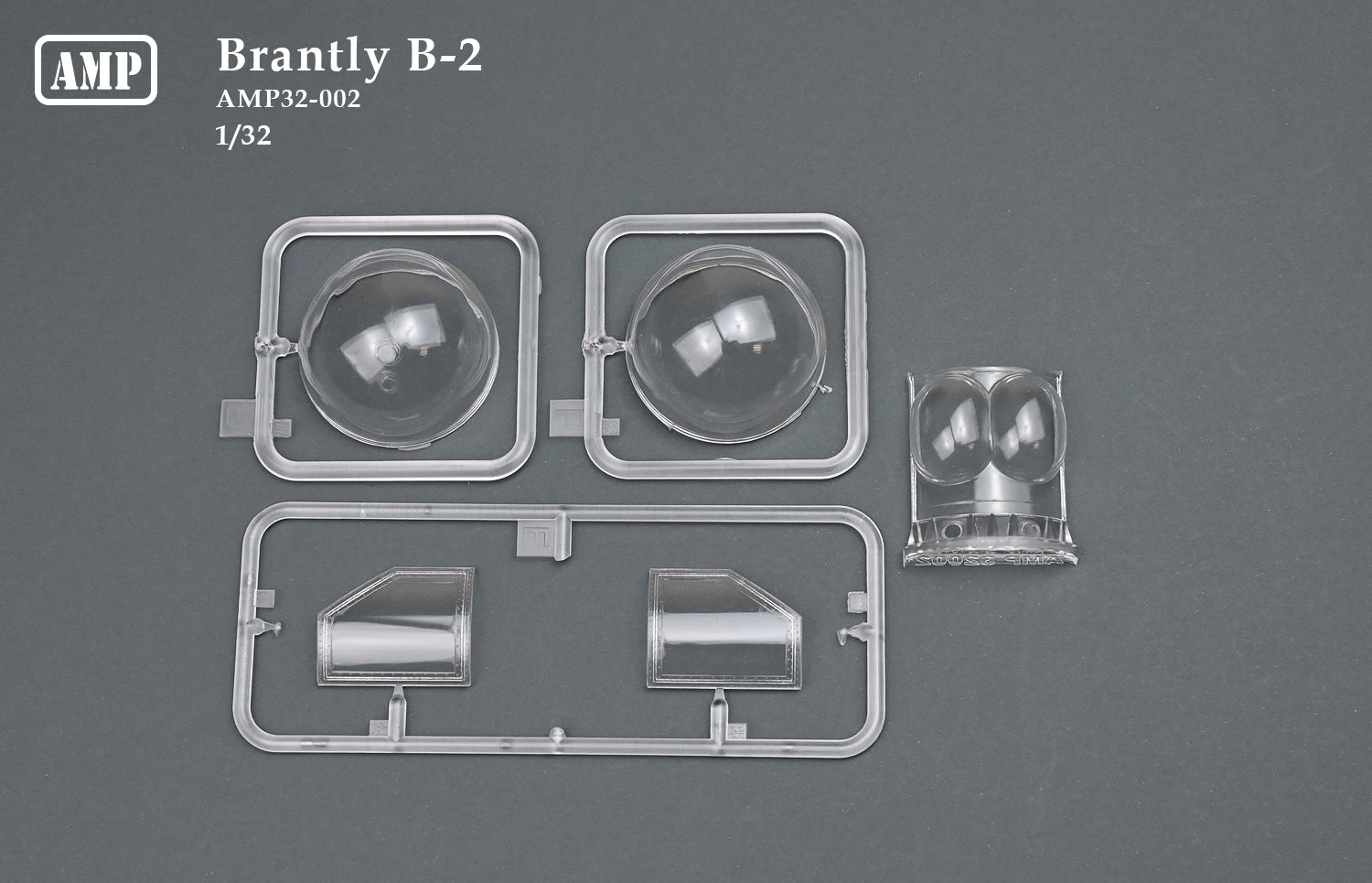 Brantly B-2 Scale 1:32 AMP 32002 Plastic Model Helicopter Kit