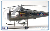 Brantly B-2 Scale 1:32 AMP 32002 Plastic Model Helicopter Kit