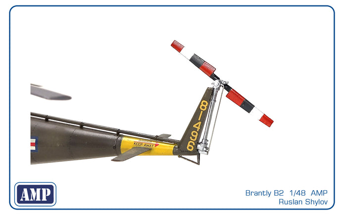 Brantly B-2 Scale 1:32 AMP 32002 Plastic Model Helicopter Kit