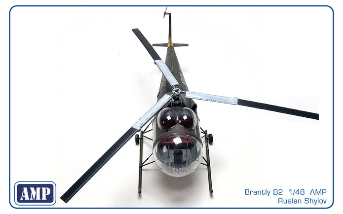 Brantly B-2 Scale 1:32 AMP 32002 Plastic Model Helicopter Kit