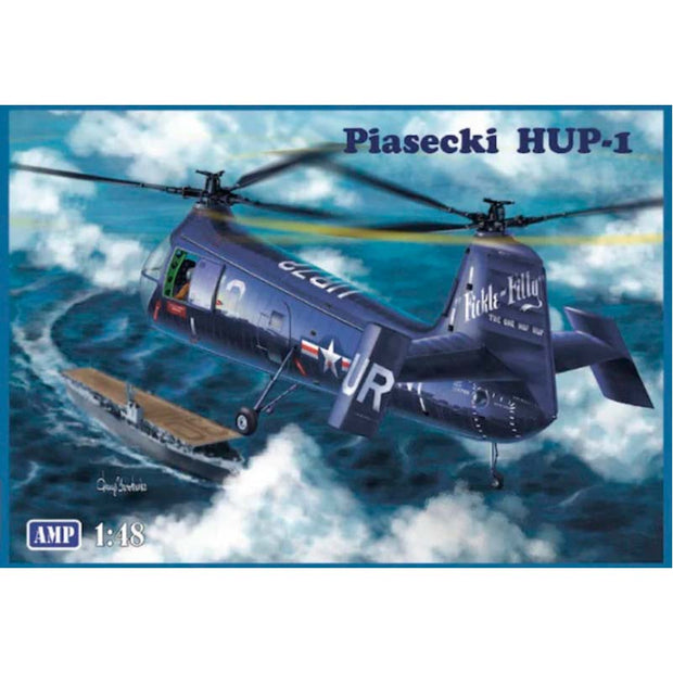Piasecki HUP-1 Scale 1:48 AMP 48012 Plastic Model Helicopter Kit