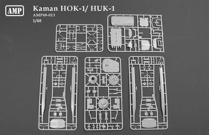 Kaman HOK-1/HUK-1 Scale 1:48 AMP 48013 Plastic Model Helicopter Kit