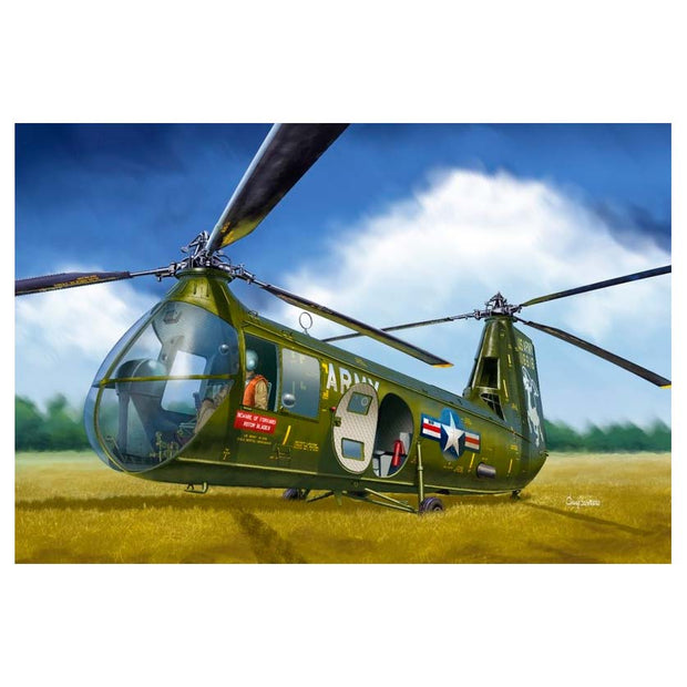 Piasecki HUP-1/HUP-2 Scale 1:48 AMP 48014 Plastic Model Helicopter Kit