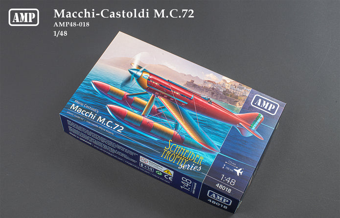 Macchi-Castordi M.C.72 Scale 1:48 AMP 48018 Plastic Model Helicopter Kit