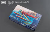 Macchi-Castordi M.C.72 Scale 1:48 AMP 48018 Plastic Model Helicopter Kit