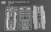 Macchi-Castordi M.C.72 Scale 1:48 AMP 48018 Plastic Model Helicopter Kit