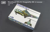 Dragonfly HC.2 Helicopter Rescue Scale 1:48 AMP 48003 Plastic Model Helicopter Kit