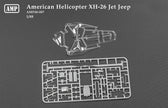 XH-26 Jet Jeep Scale 1:48 AMP 48007 Plastic Model Helicopter Kit