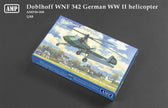 Dodlhoff WNF-342 Scale 1:48 AMP 48008 Plastic Model Helicopter Kit