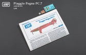 Piaggio Pegna PC.7 Scale 1:48 AMP 48011 Plastic Model Aircraft Kit