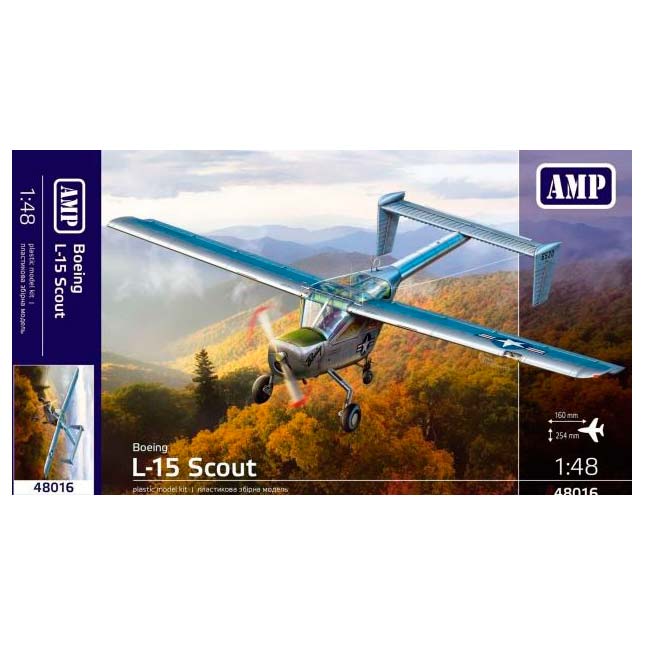 Boeing L-15 Scout Scale 1:48 AMP 48016 Plastic Model Aircraft Kit