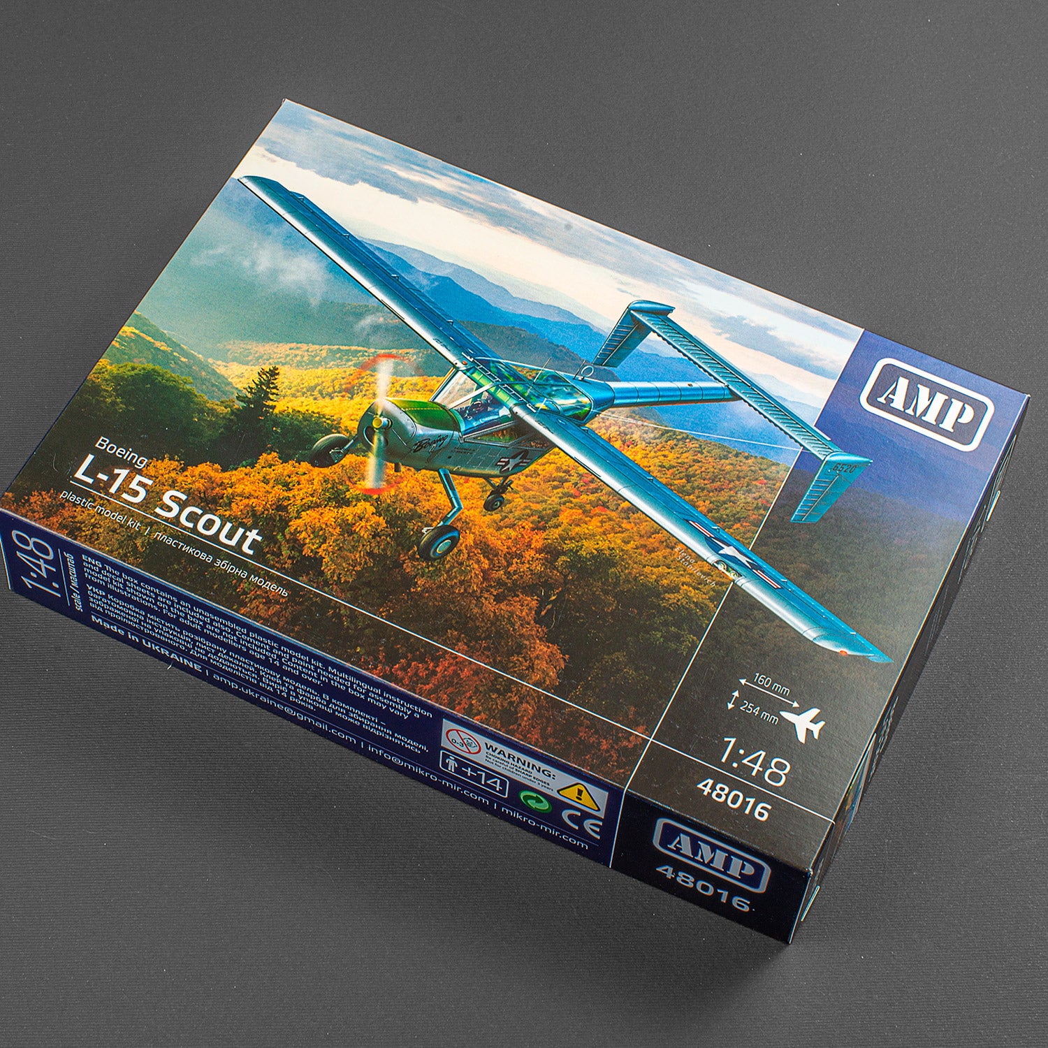 Boeing L-15 Scout Scale 1:48 AMP 48016 Plastic Model Aircraft Kit